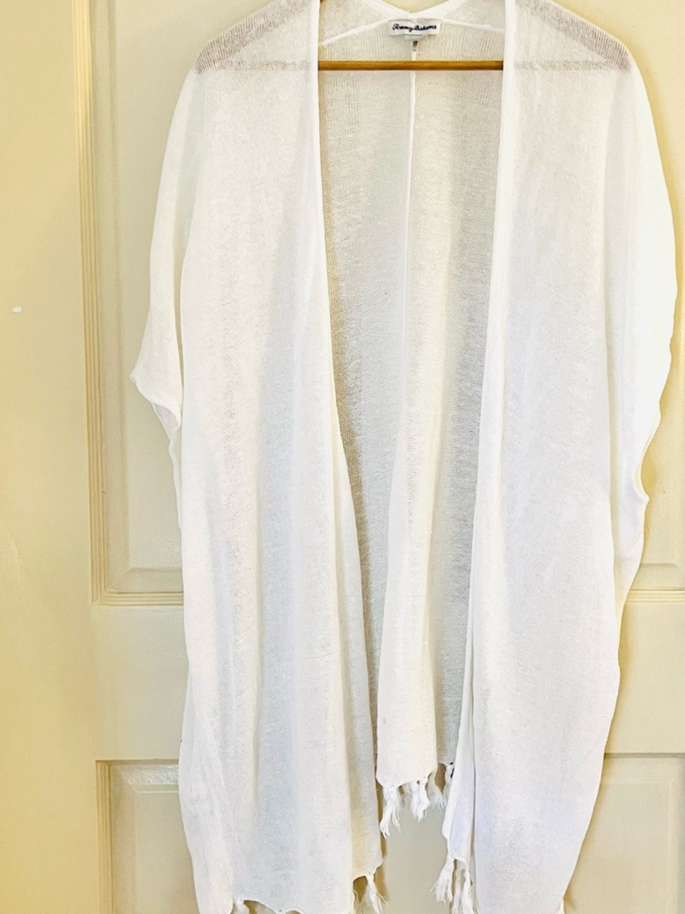 Tommy Bahama White Linen Coverup.